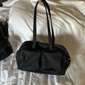 Nylon shoulder bag
